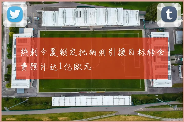 热刺今夏锁定托纳利引援目标转会费预计达1亿欧元